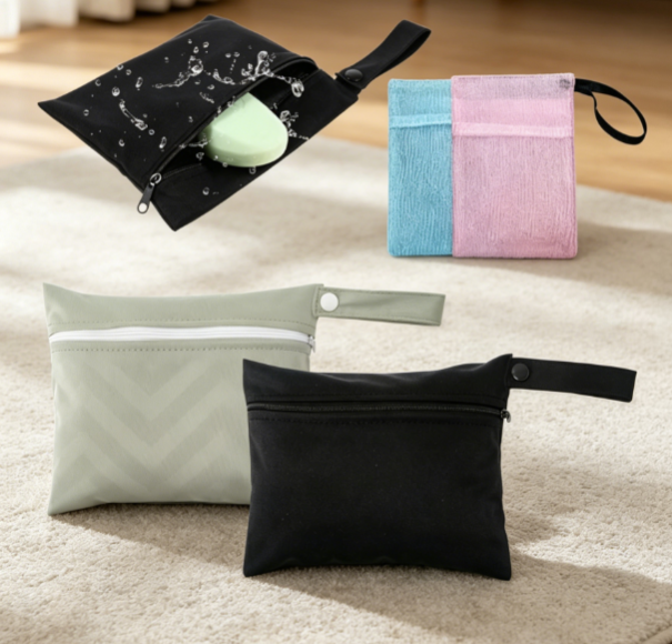 2 PCS Travel Soap Bags with Case