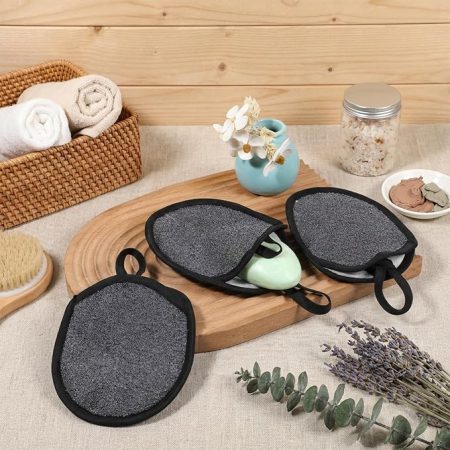 4 PCS Exfoliating Soap Saver Pouches